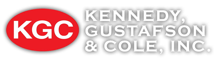 Kennedy, Gustafson & Cole logo.